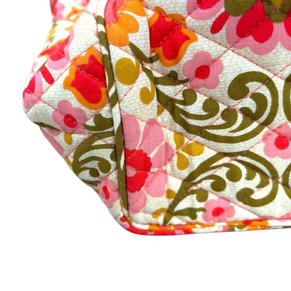 VERA BRADLEY Double Strap Tote Retired Folkloric Pattern Near Mint Super Clean - Picture 5 of 13